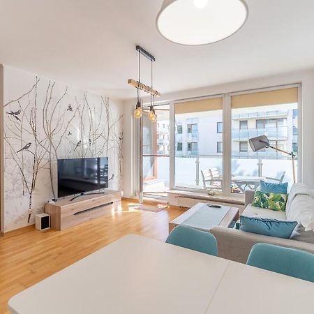 Aqua Marina Plaza-Basen Apartment Miedzyzdroje Bagian luar foto