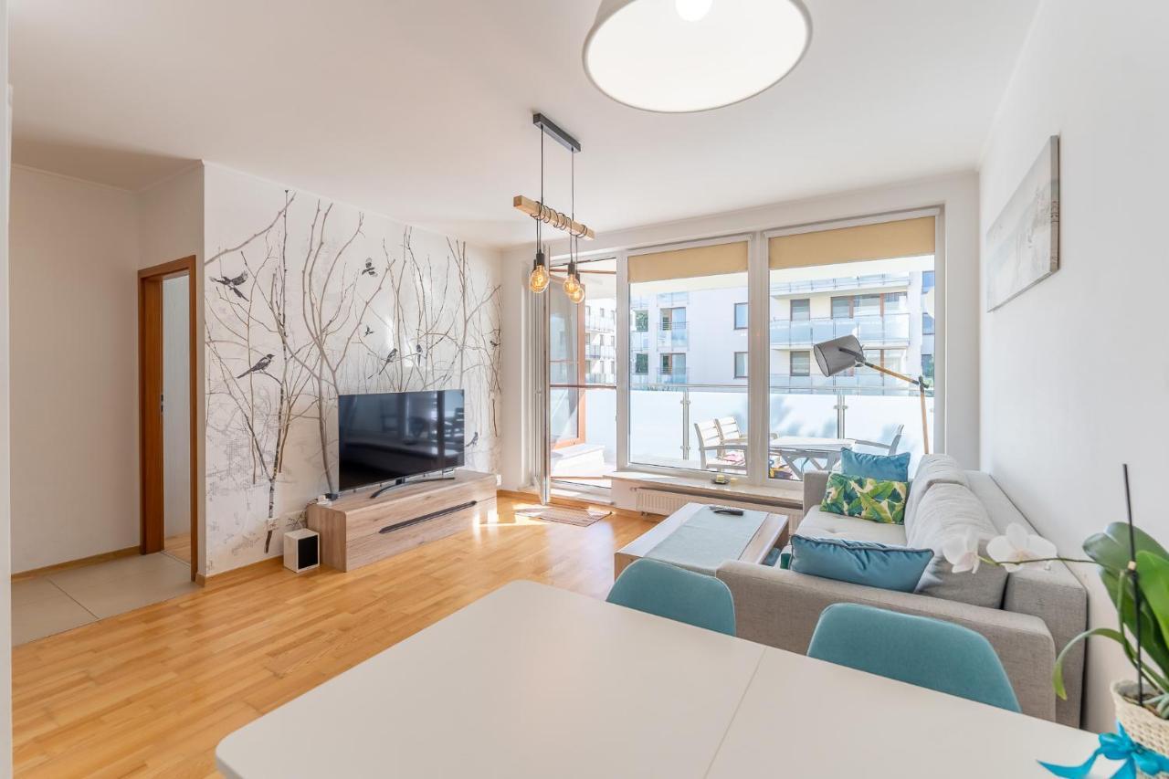 Aqua Marina Plaza-Basen Apartment Miedzyzdroje Bagian luar foto