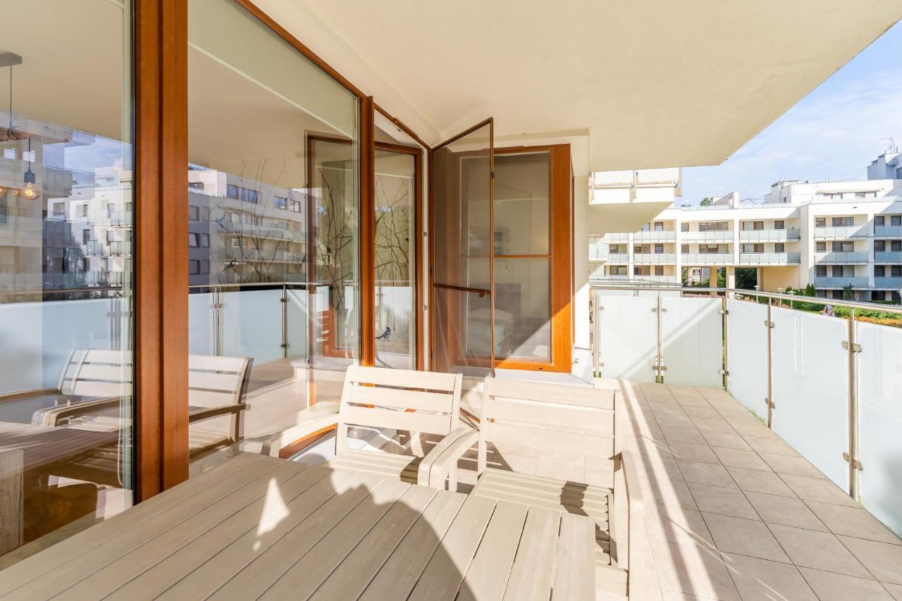 Aqua Marina Plaza-Basen Apartment Miedzyzdroje Bagian luar foto